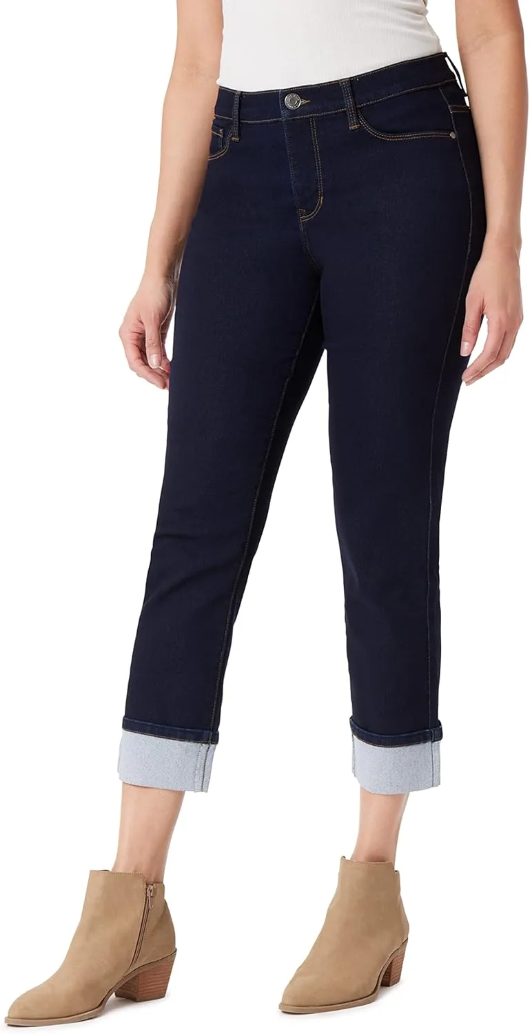 

Женские джинсы Angels Forever Young Forever Deep Roll Cuff Ankle High-Rise