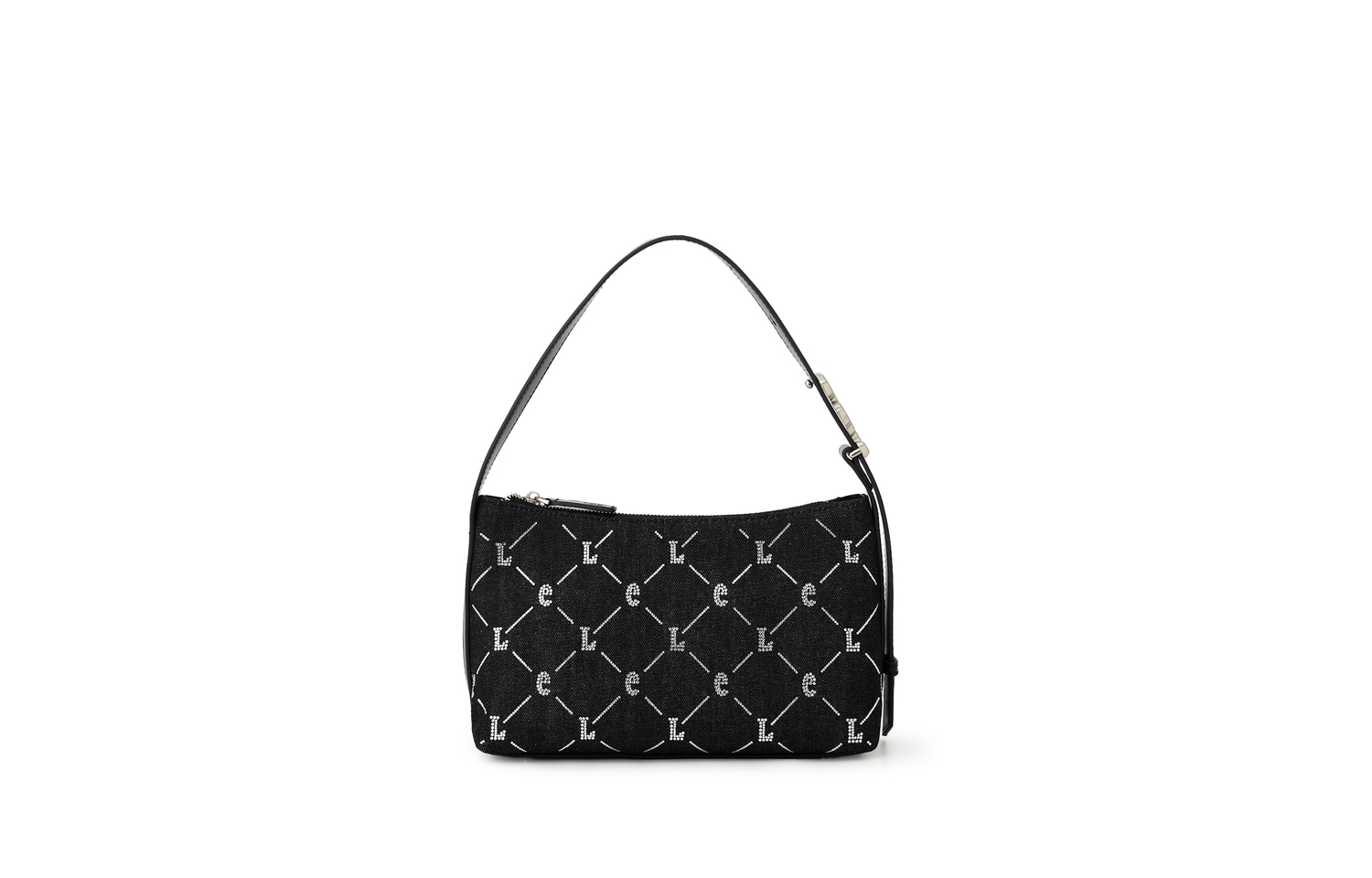 

Lee Сумка женская из полиуретана и текстиля черно-синего деним цвета, Black