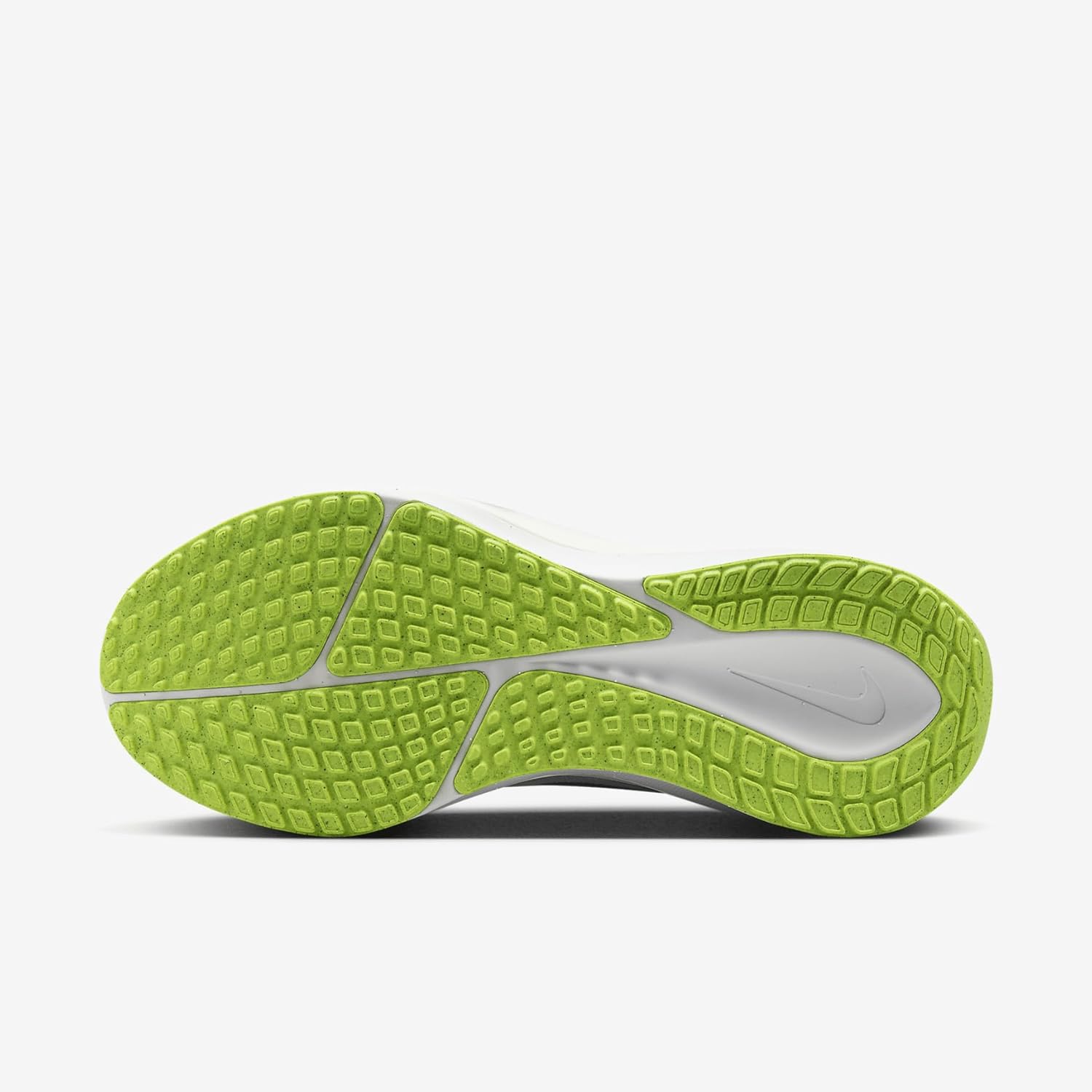 Мужские кроссовки для бега Nike Vomero 17, белый/черный/зеленый/серый — фото 2