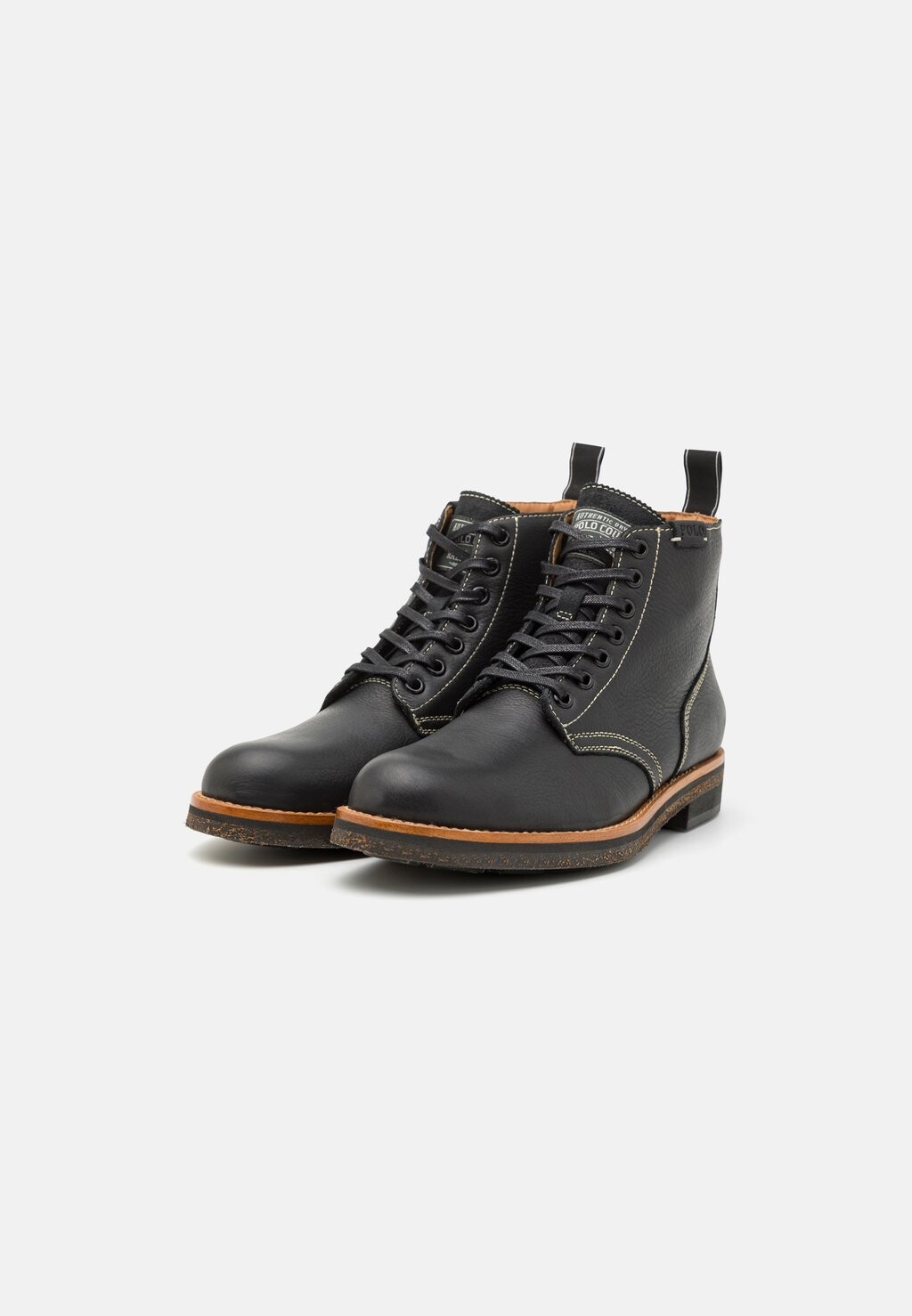 

Ботильоны на шнуровке RADFORD TALL BOOT Polo Ralph Lauren, черный