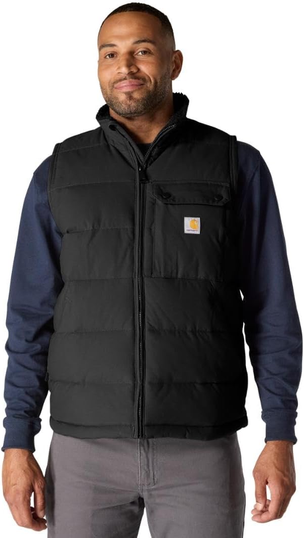

Carhartt мужская утепленная жилетка Montana Loose Fit, Black