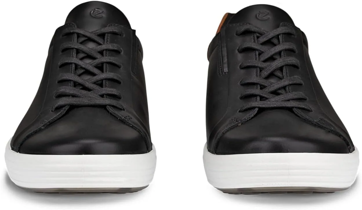 Мужские низкие кроссовки ECCO Soft 7, черный — фото 2