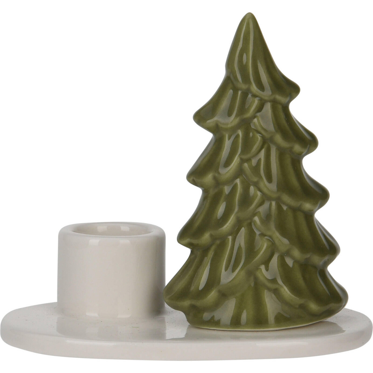 

Подсвечник Home Styling Collection, 10,4x8,8x6,6 см, темно-зеленый