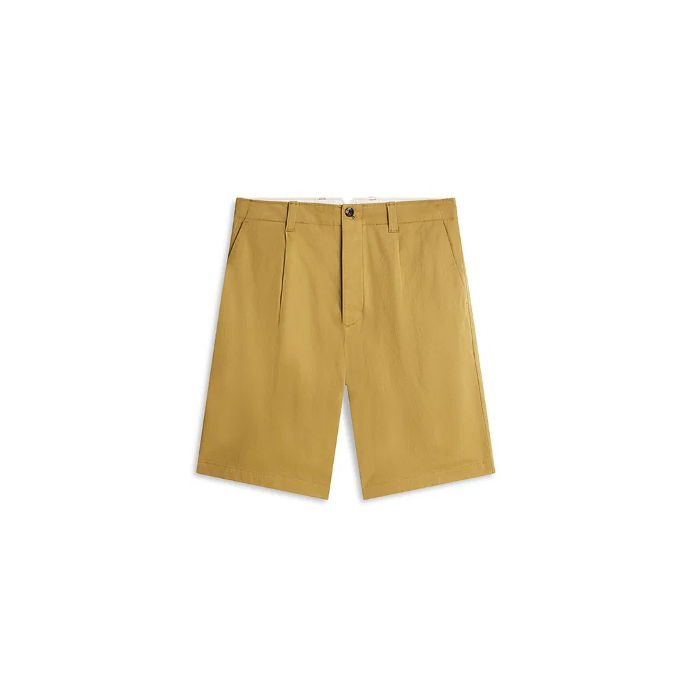 Мужские шорты River Fit Paper Touch цвета кэмел от Tommy Hilfiger — фото 2