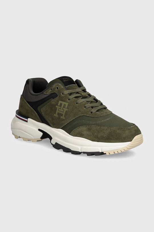 

Кроссовки M RUNNER X VENTILE MIX Tommy Hilfiger, зеленый