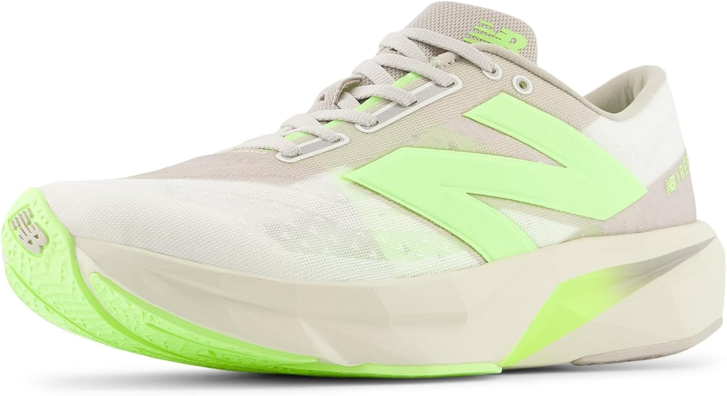 

Кроссовки для бега New Balance FuelCell Rebel V4 для мужчин, Moonrock/Bleached Lime Glo