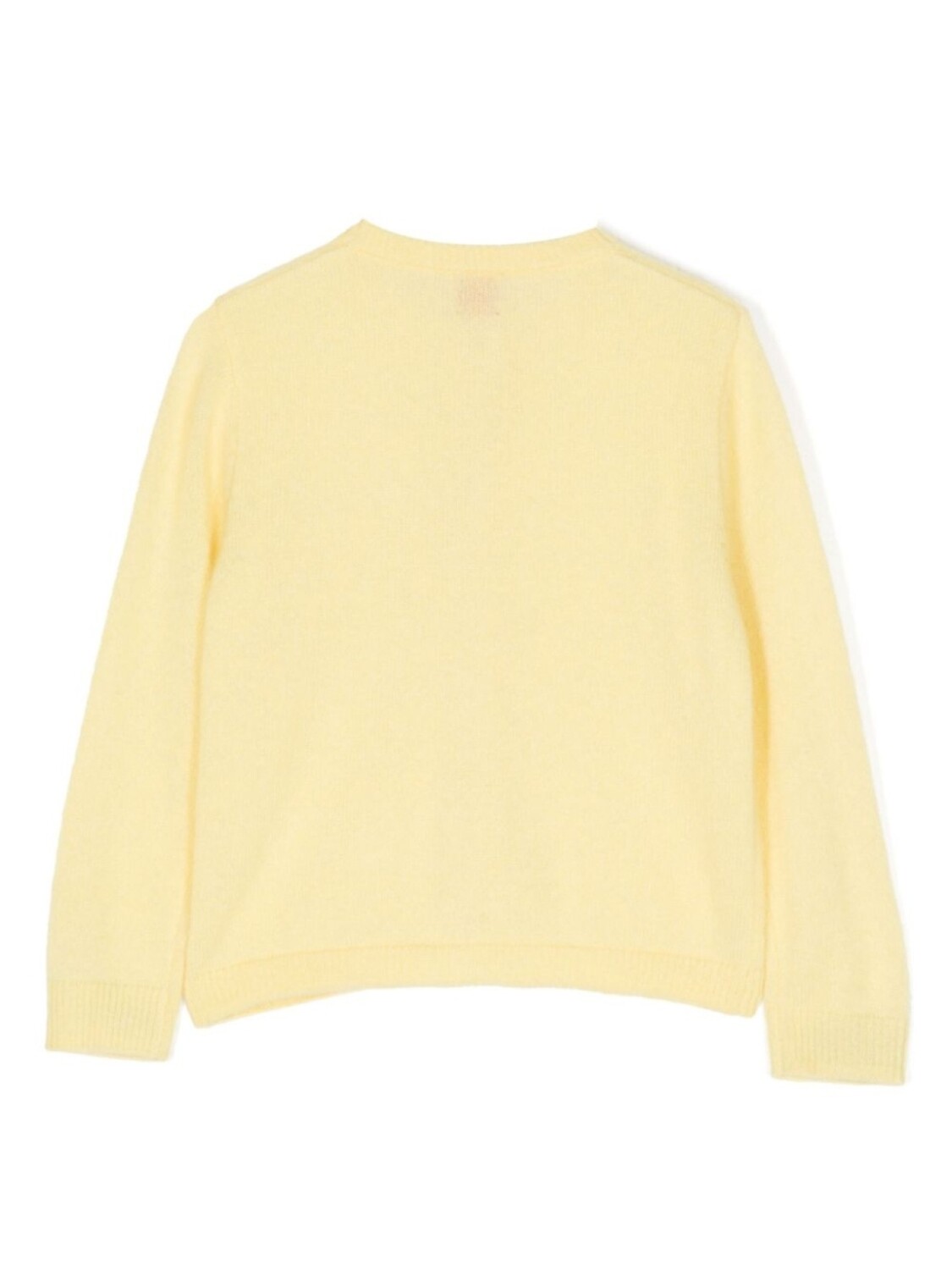 Кардиган Alta из смеси шелка и кашемира Cashmere in Love Kids, желтый — фото 2