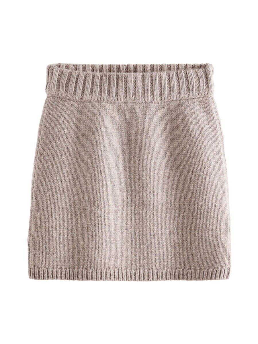 

Юбка мини Next Skirt, темно-бежевый