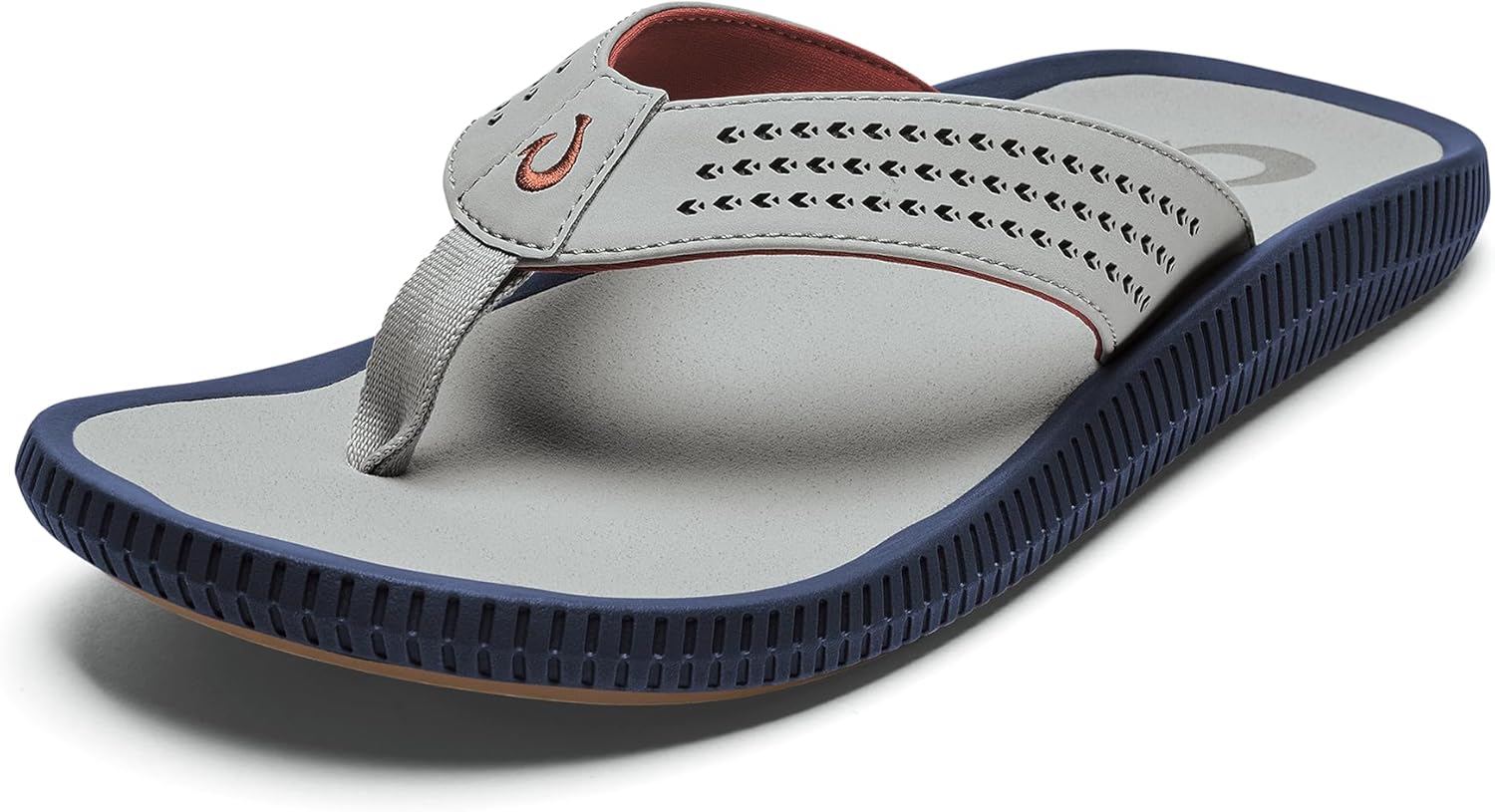 

Мужские пляжные сандалии OLUKAI Ulele, водонепроницаемые шлепанцы, поддержка свода стопы и комфортная посадка, легкие и прочные, улучшенное сцепление и устойчивость, Ash/Ash