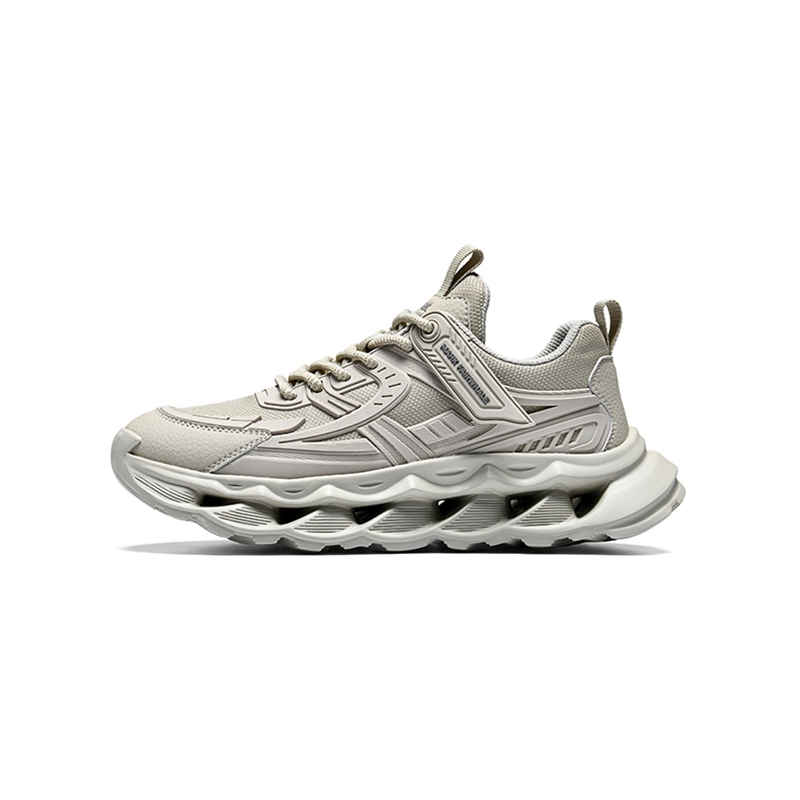 

FAIRWHALE Мужские низкие кеды повседневные серые, цвет Medium Gray