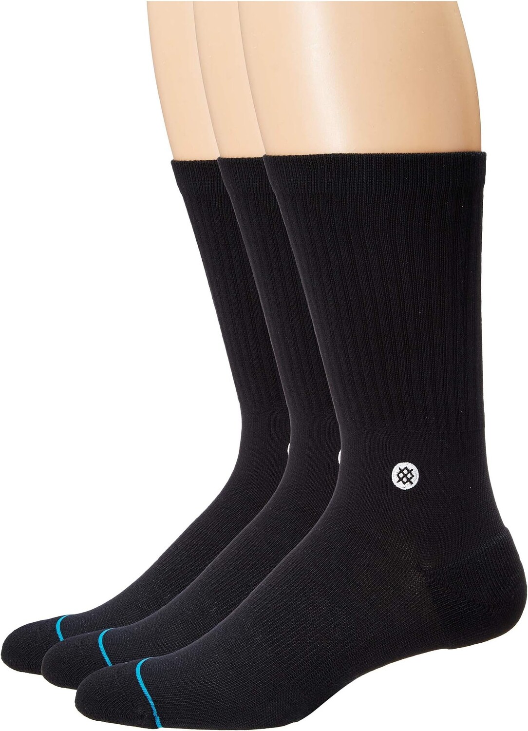 

Набор из 3 значков Stance, черный