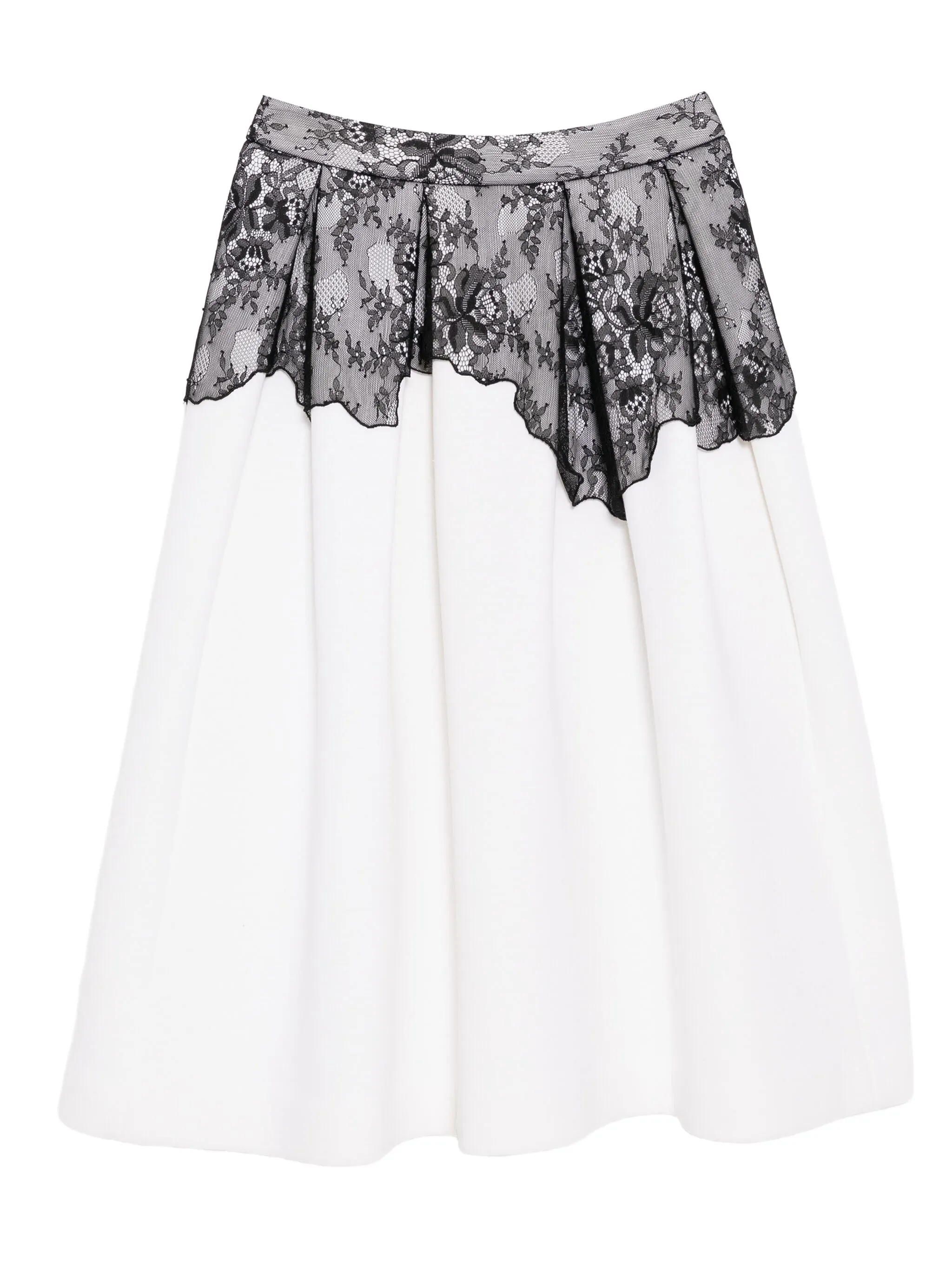 

Юбка с цветочным кружевом Ych, нейтральный