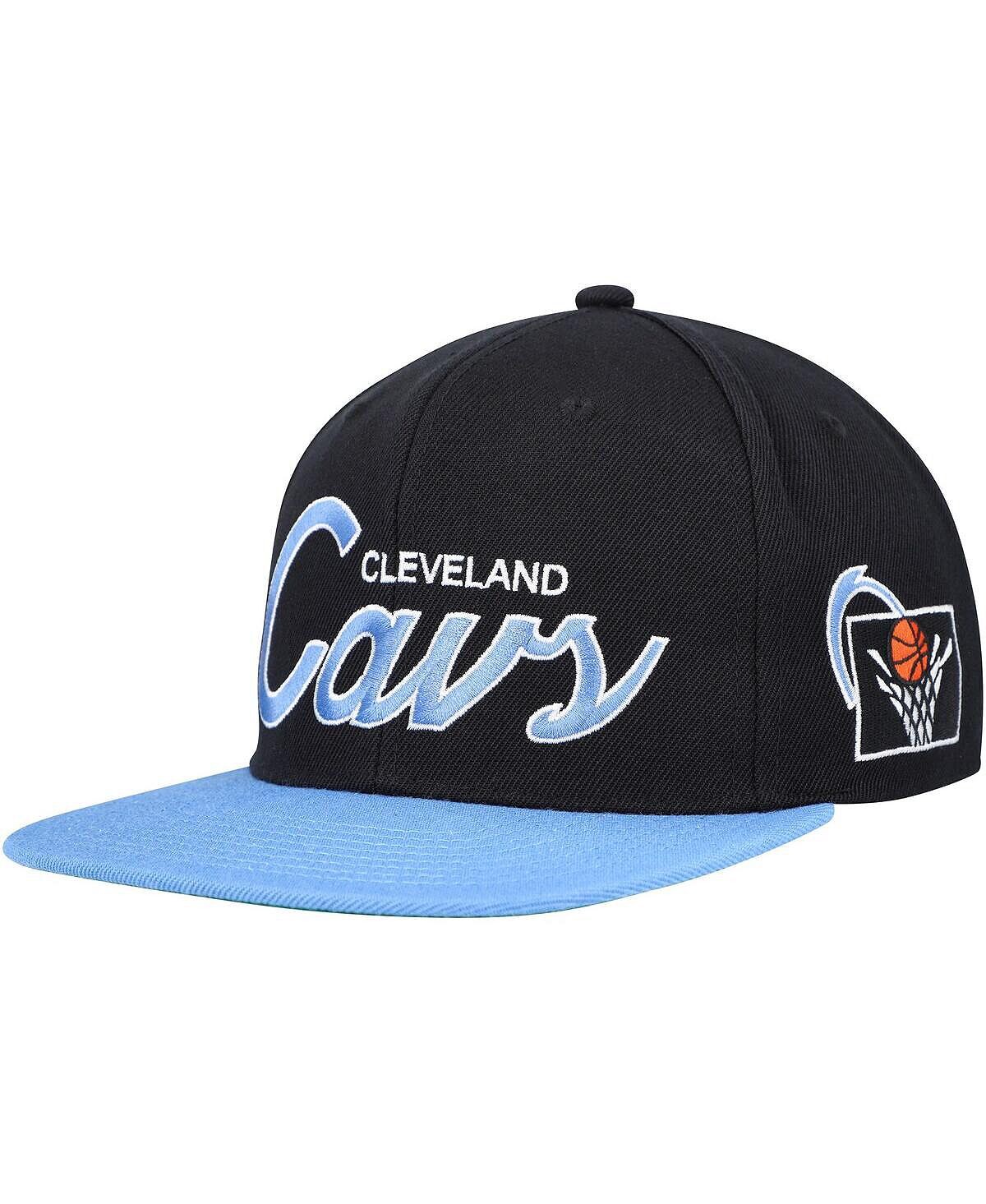 

Мужская черная кепка Snapback Cleveland Cavaliers Hardwood Classics MVP Team Script 2.0 Mitchell & Ness