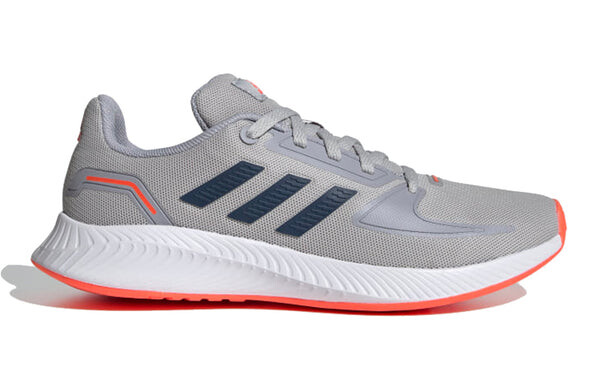 Кроссовки runfalcon 2.0 j 'grey crew navy' Adidas, серый — фото 2