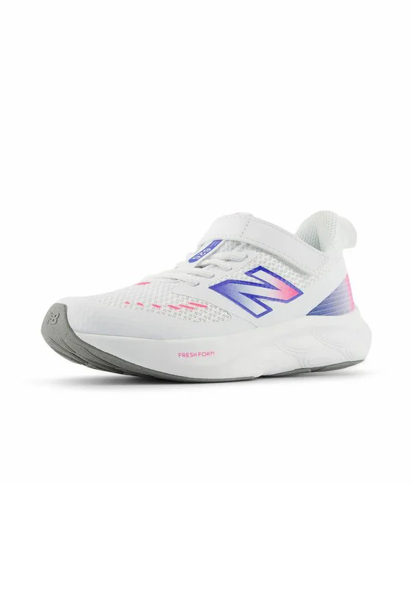Кроссовки на липучках New Balance, Nb White/Pink Heat — фото 2