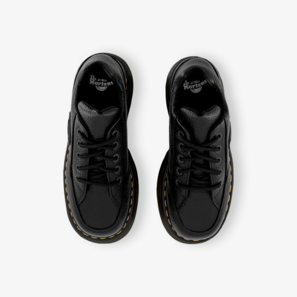 Ботинки Dr. Martens кожаные с люверсами, черный — фото 2