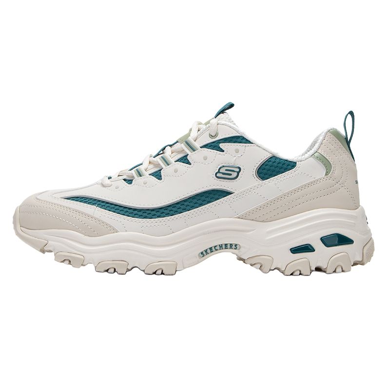

Skechers Кроссовки D'Lites Low Top Chunky мужские, белые, зеленые