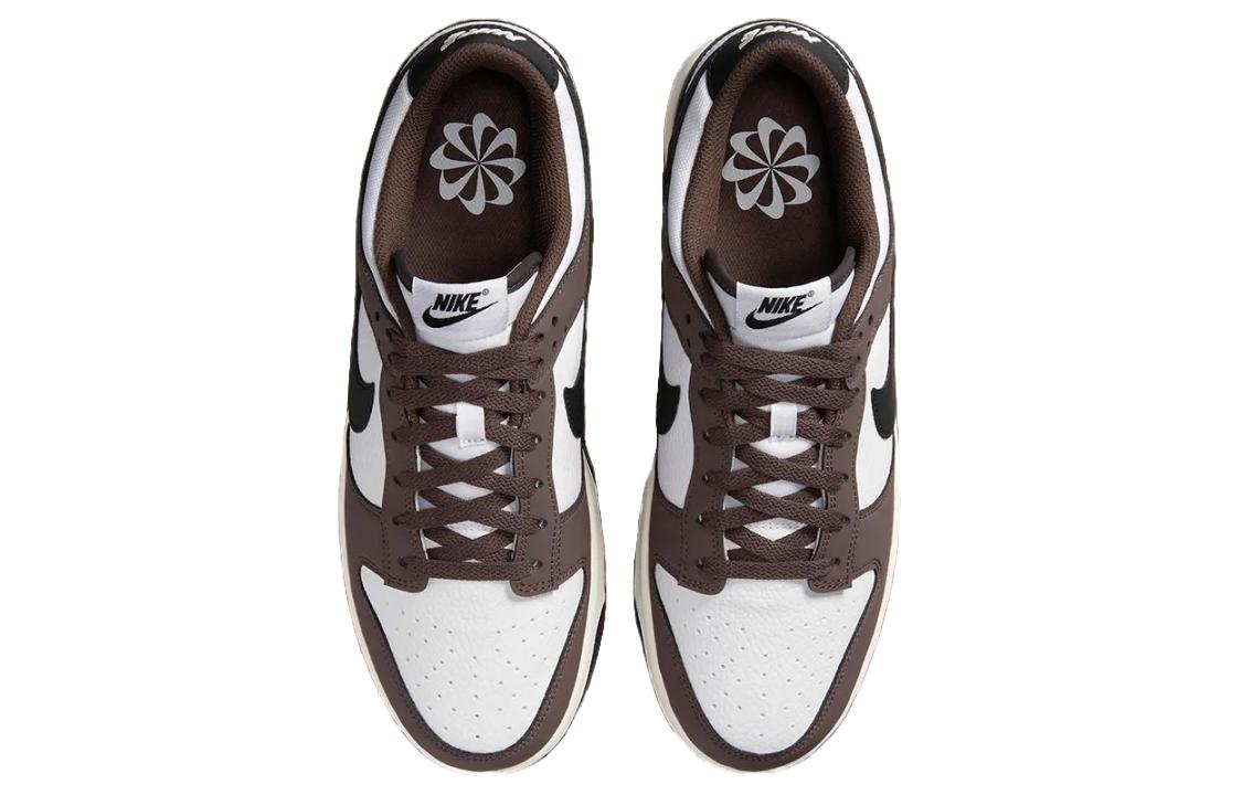 Nike Данк Лоу Некст Нечер Какао Вау — коричневый черный белый, цвет Brown Black White — фото 3