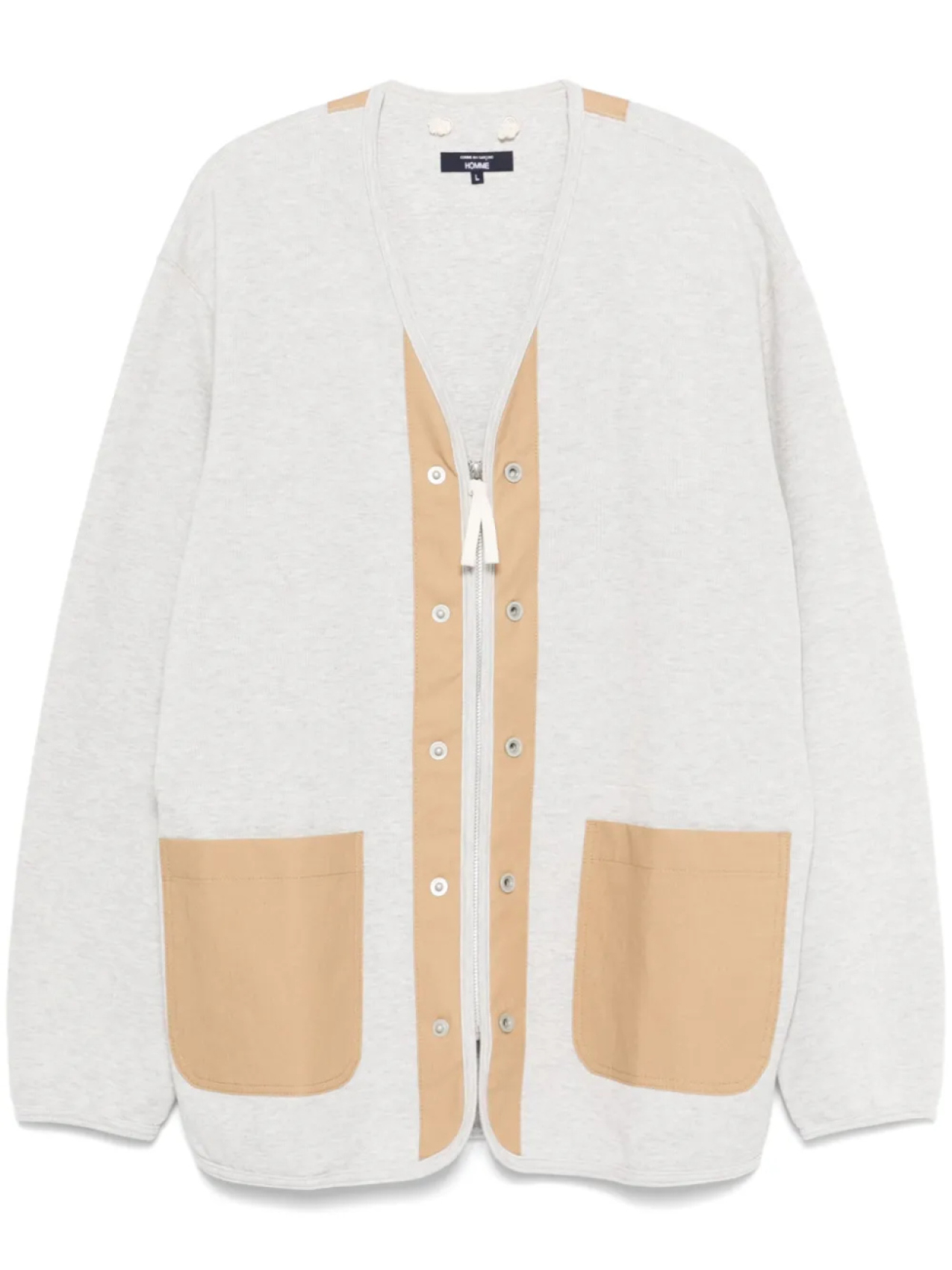 

Кардиган на молнии Comme des Garçons Homme, серый