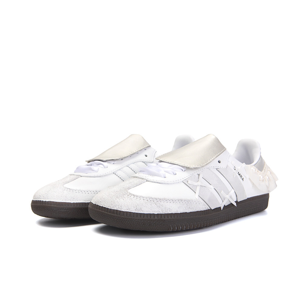 Adidas originals Samba Series Обувь для скейтбординга унисекс, White — фото 3