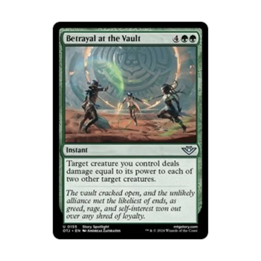 

CCG Предательство в Убежище (U), MTG - Outlaws of Thunder Junction