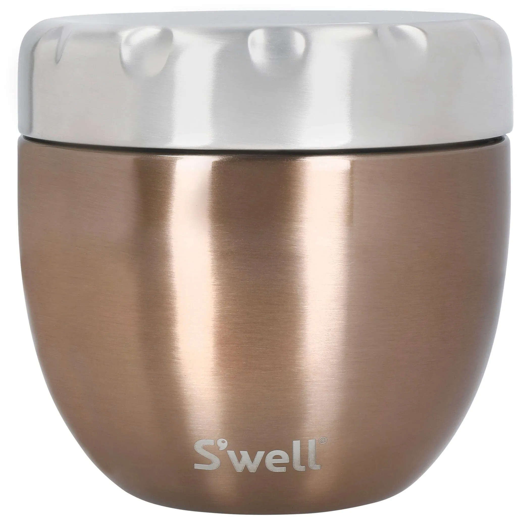 

Термомиска S'well "S'well Pink Topaz Eats 2-в-1 Food Bowl", 2 предмета, изготовлена ​​из нержавеющей стали, технология Therma-S'well с трехслойной внешней оболочкой, цвет Pyrit