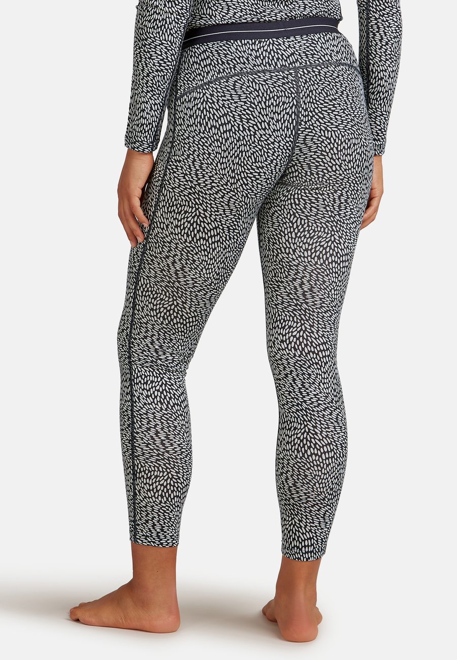 

Леггинсы icebreaker MER 200 FLOCK AOP, Midnight Navy Snow Aop/Dark Blue