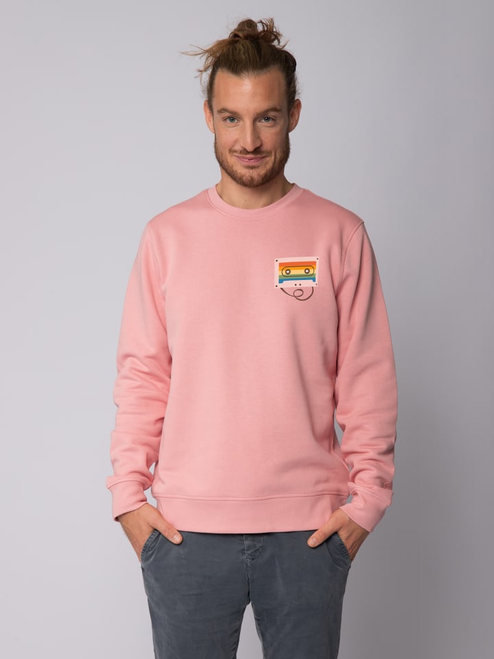 

Толстовка wat Apparel Rainbow Cassette, цвет canyon pink