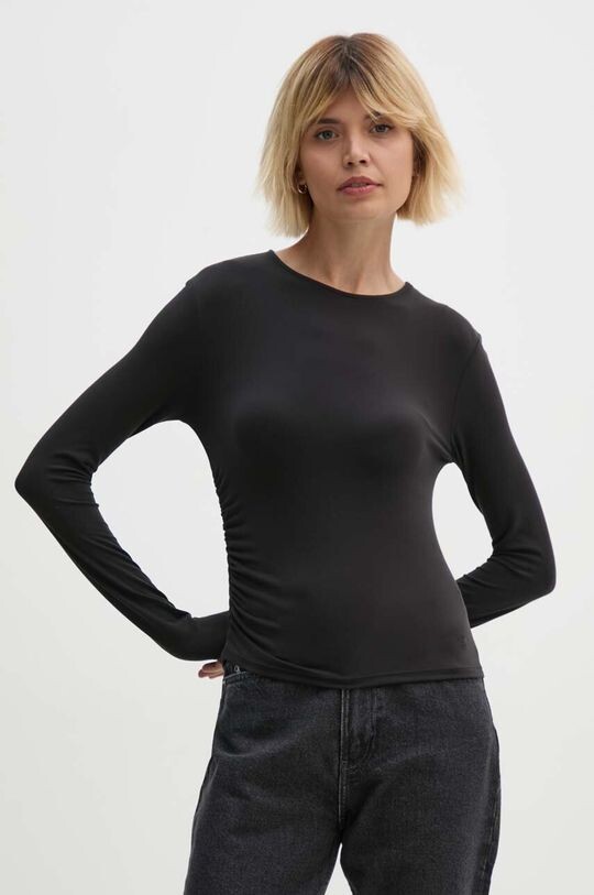 

Лонгслив Calvin Klein Jeans, черный