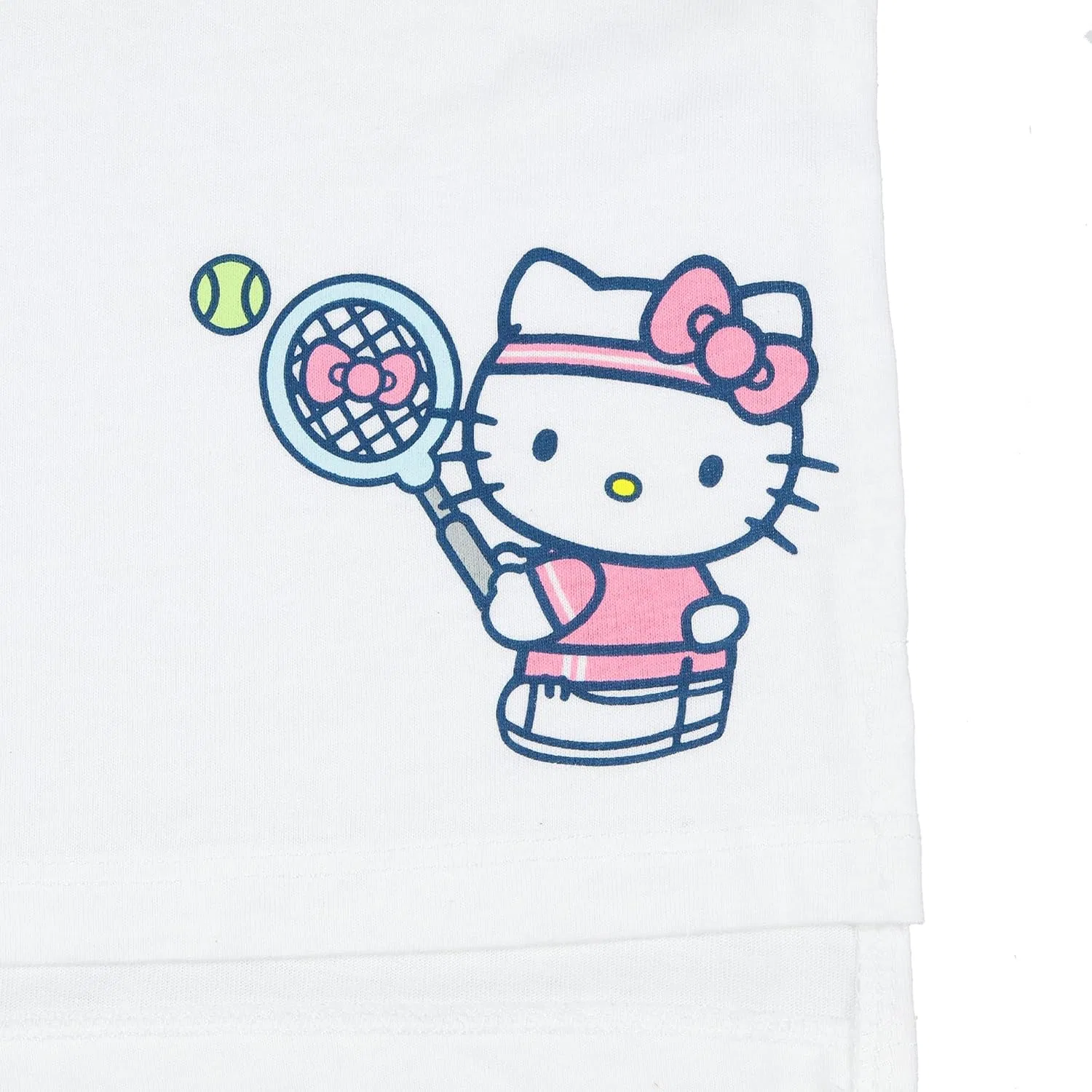 Детский танк топ Hello Kitty в теннисном стиле, Seven Times Six, белый — фото 4