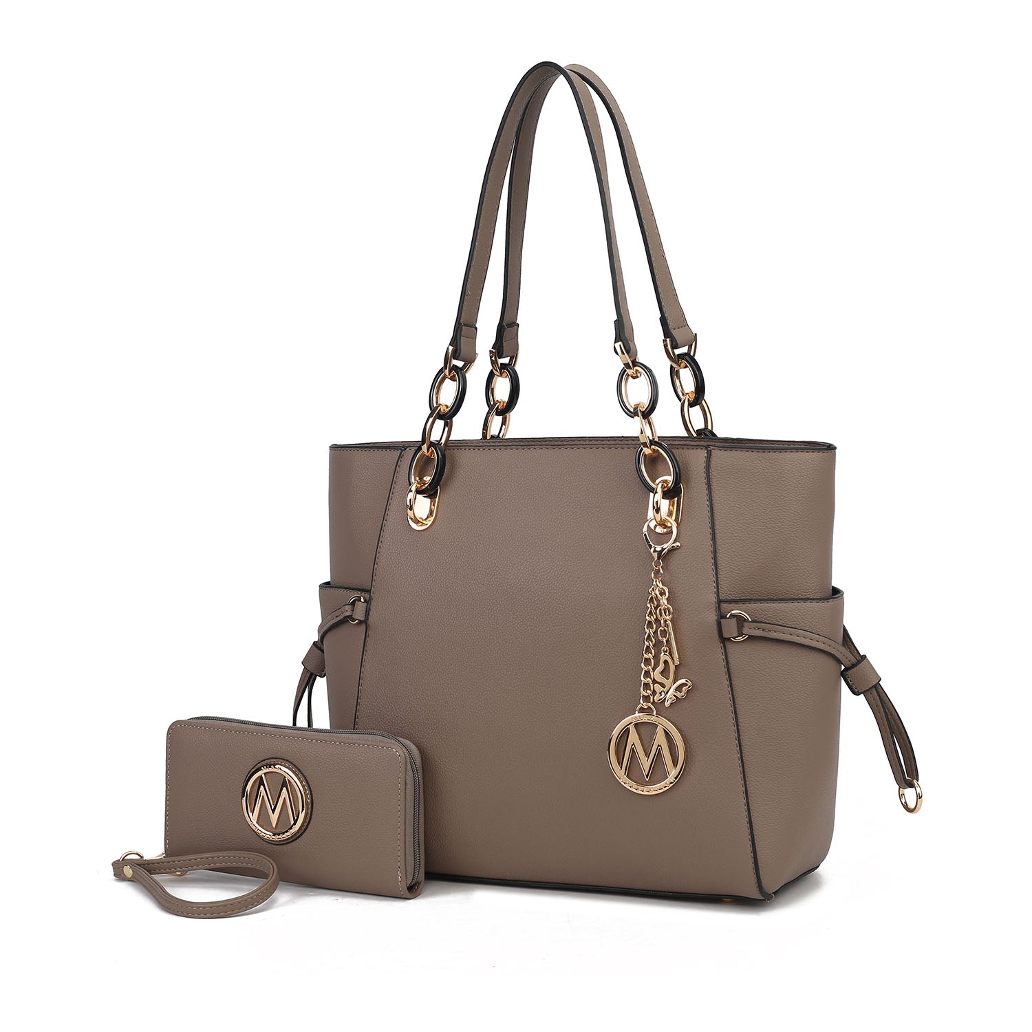 

Сумка-шоппер Yale с кошельком Mia K MKF Collection By Mia K., хаки