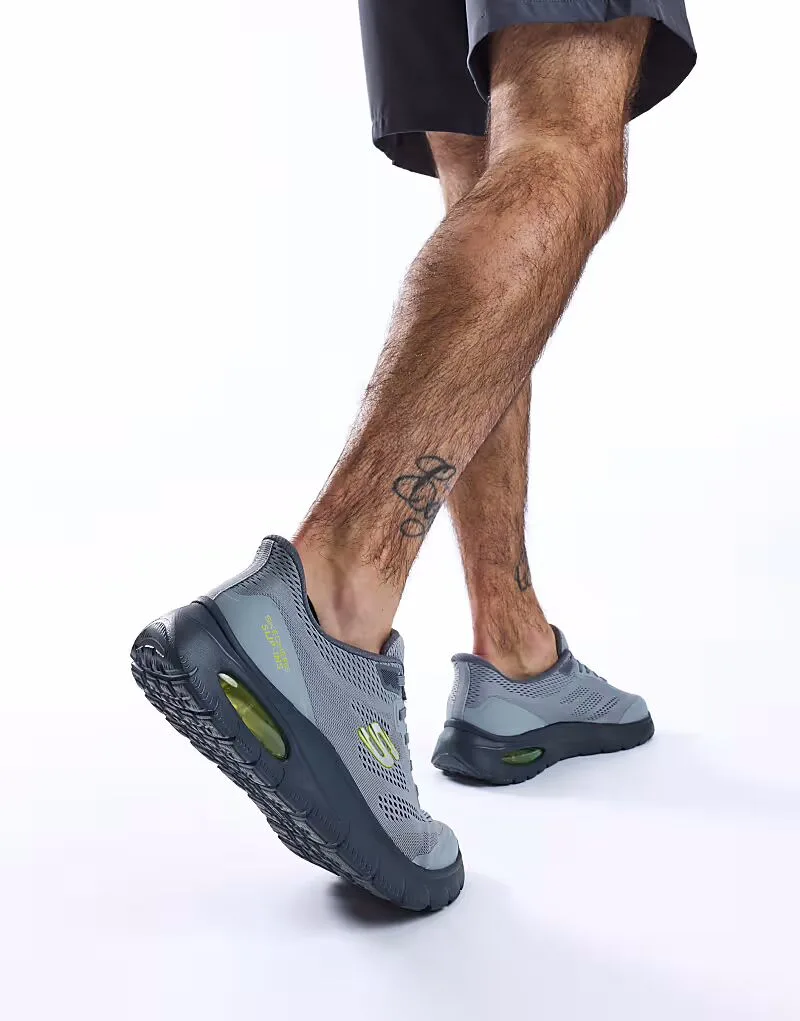 Кроссовки Skechers Slip-ins: Skech-Air Summits Trainer серого цвета — фото 2