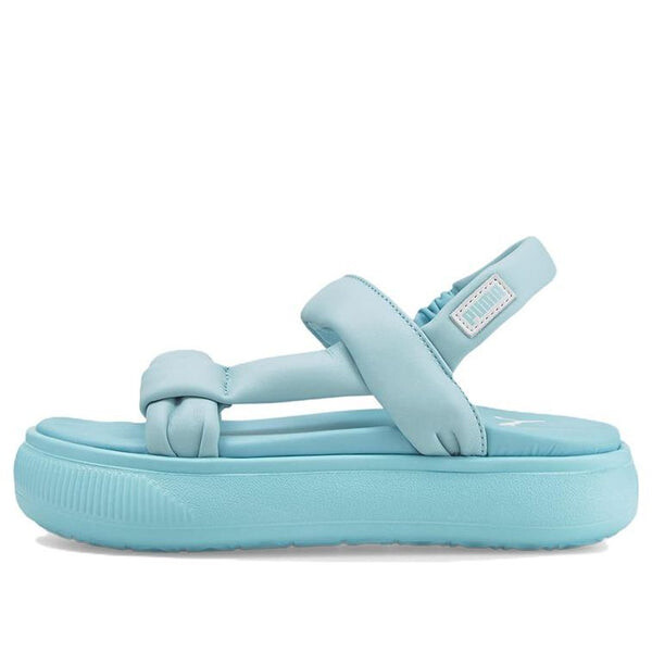 Сандалии suede mayu summer 'aquamarine' Puma, синий