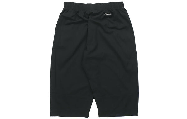 Шорты logo quick dry breathable sports shorts black Nike, черный — фото 2