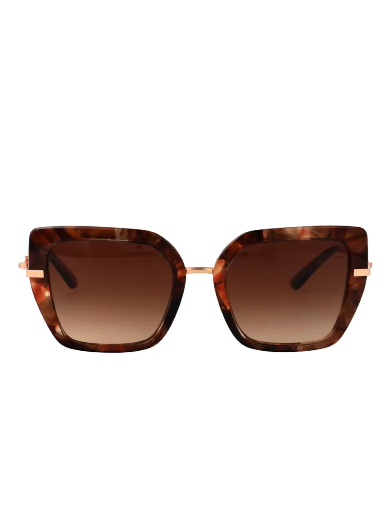 

Солнцезащитные очки Dolce & Gabbana Eyewear с черепаховым эффектом, коричневый