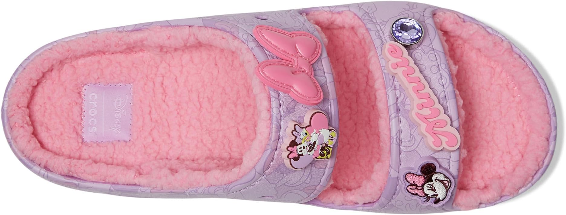 Тапочки Crocs Unisex Disney Minnie Mouse & Daisy Cozzzy Sandals, Minnie/Daisy — фото 2