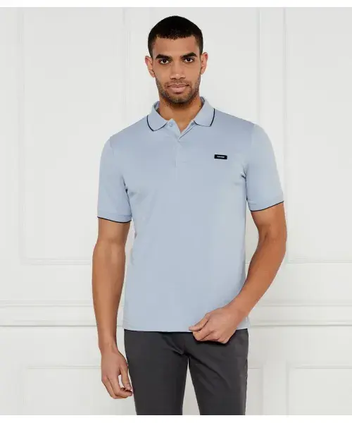 

Футболка поло Slim fit Calvin Klein, синий