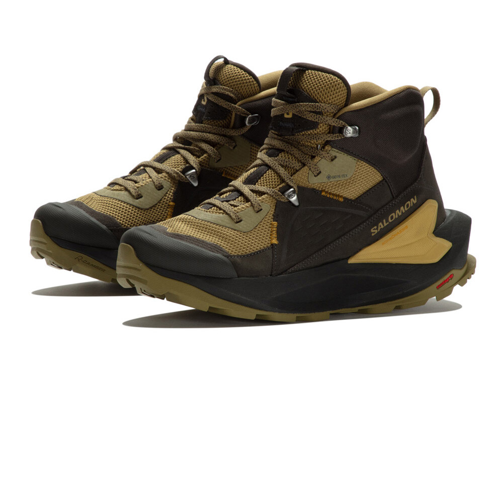 

Туристические ботинки Salomon Elixir Mid GORE-TEX, коричневый