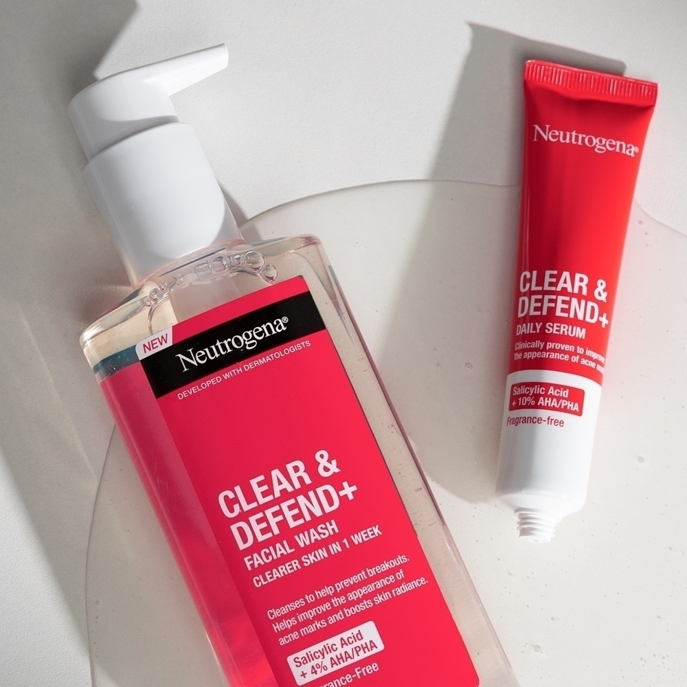 Сыворотка для лица Clear & Defense+ от прыщей Neutrogena, 30 мл — фото 3