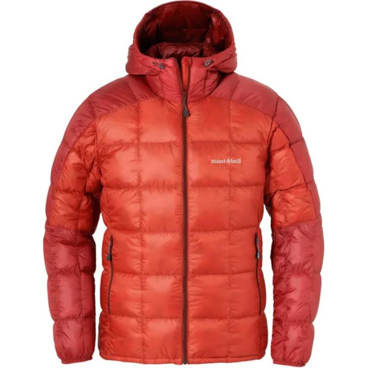 

MONTBELL Куртка мужская зеленая, Red-RD