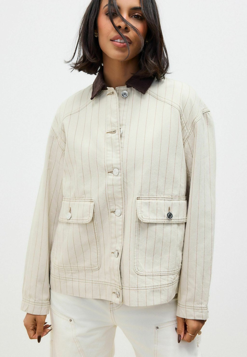 

Летняя куртка REGULAR FIT - COLLAR Next, бежевый