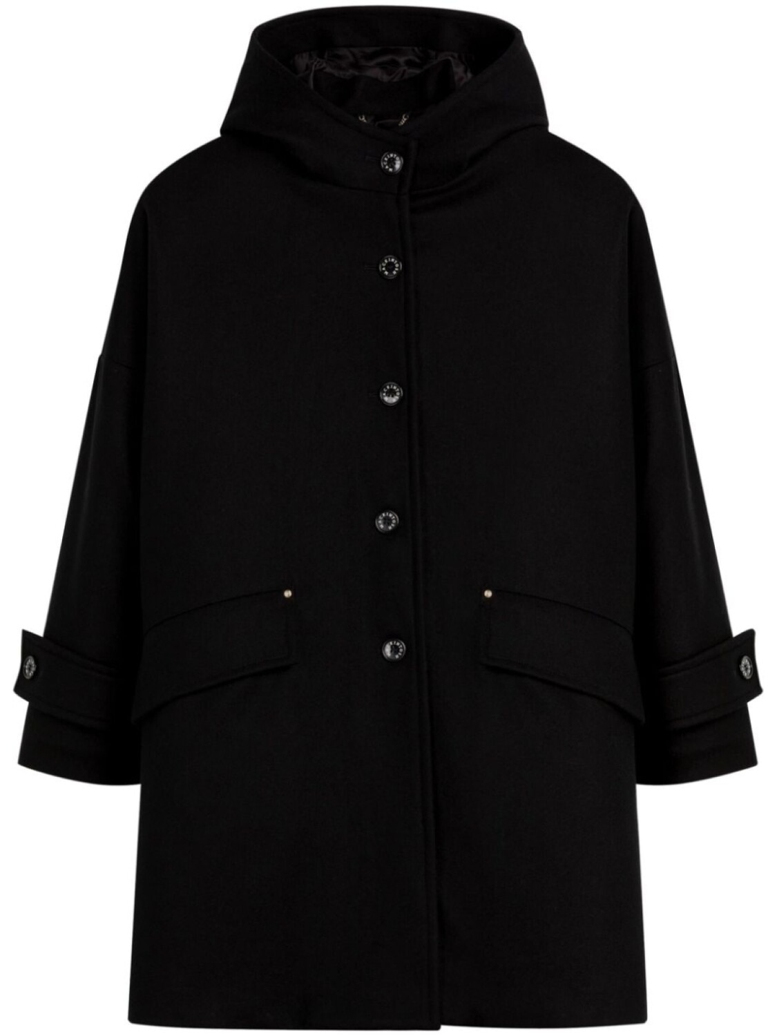 

Mackintosh пальто Humbie Hood, черный
