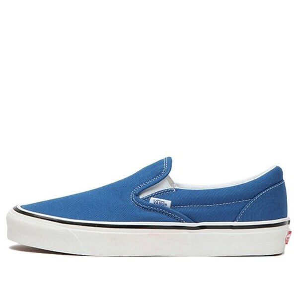 

Кроссовки classic slip-on 98 dx shoes blue Vans, синий