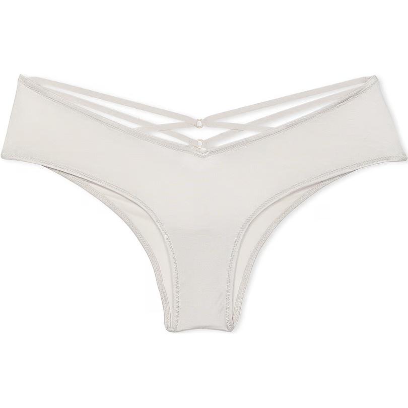 

Very Sexy Smooth High Leg Cheeky Panty / Delfin Grey Нижнее белье женское 1 упаковка Coconut White Victoria's Secret, 1 упаковка (Delfin Grey/Coconut White)