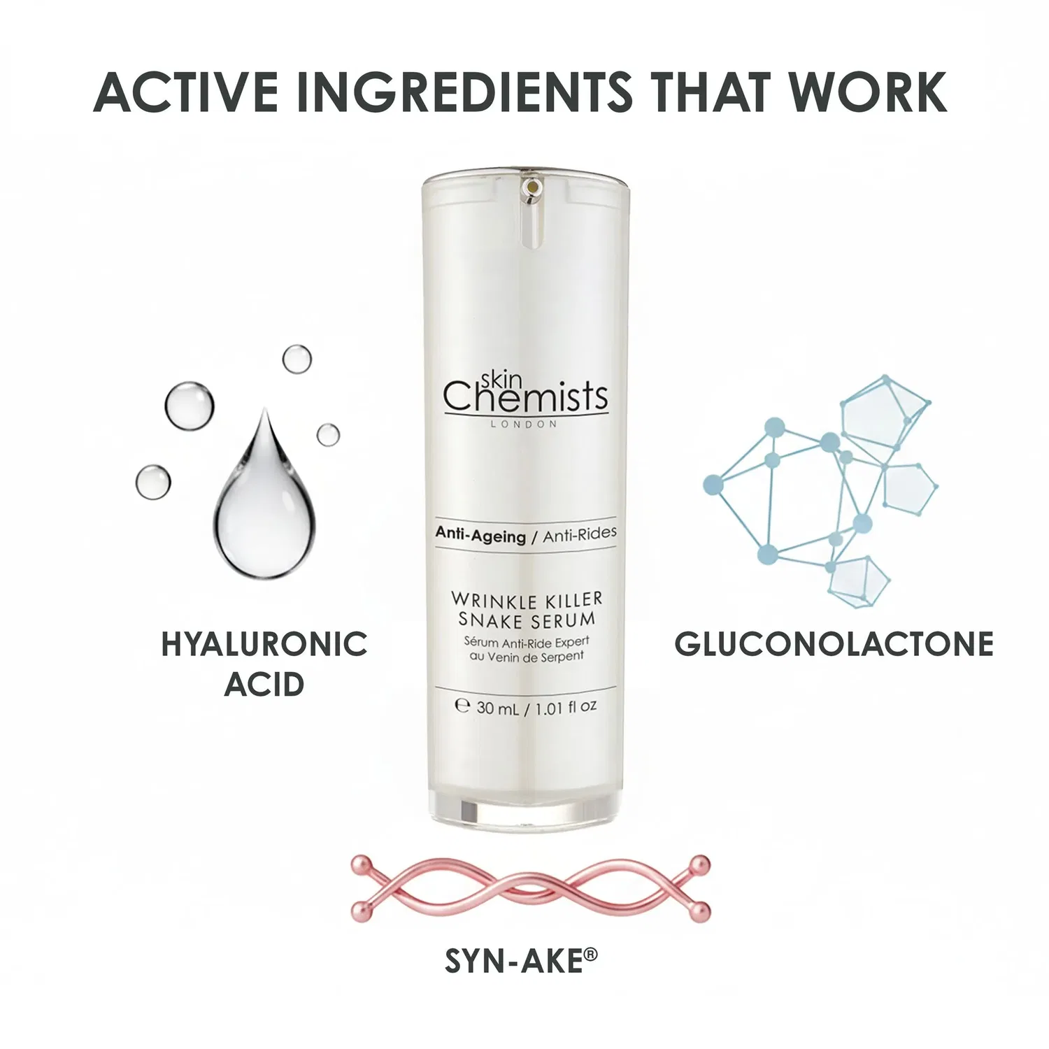 Набор для лица Wrinkle Killer SkinChemists — фото 3