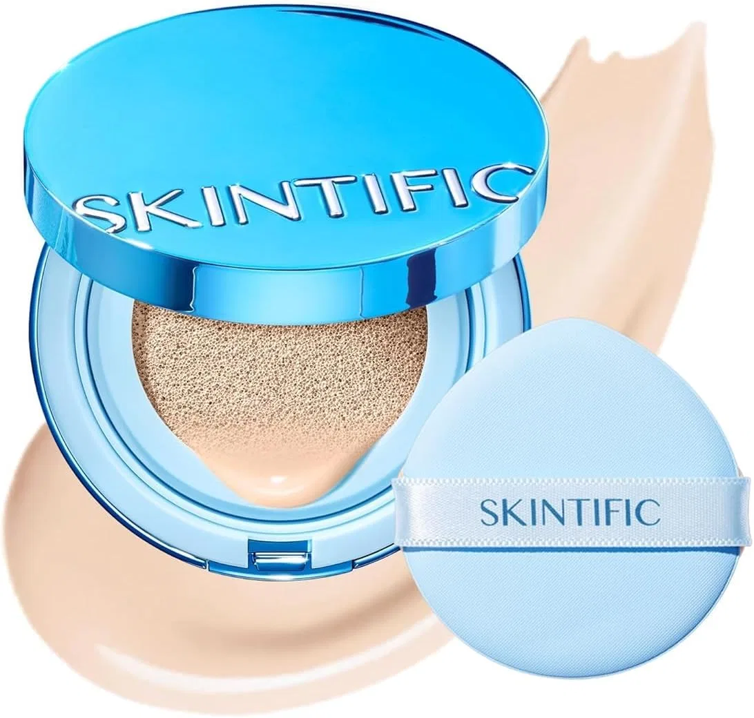 Тональное средство Velvet Matte Cushion Foundation #00N Natural Porcelain, Skintific, 1 шт., оттенок 0N
