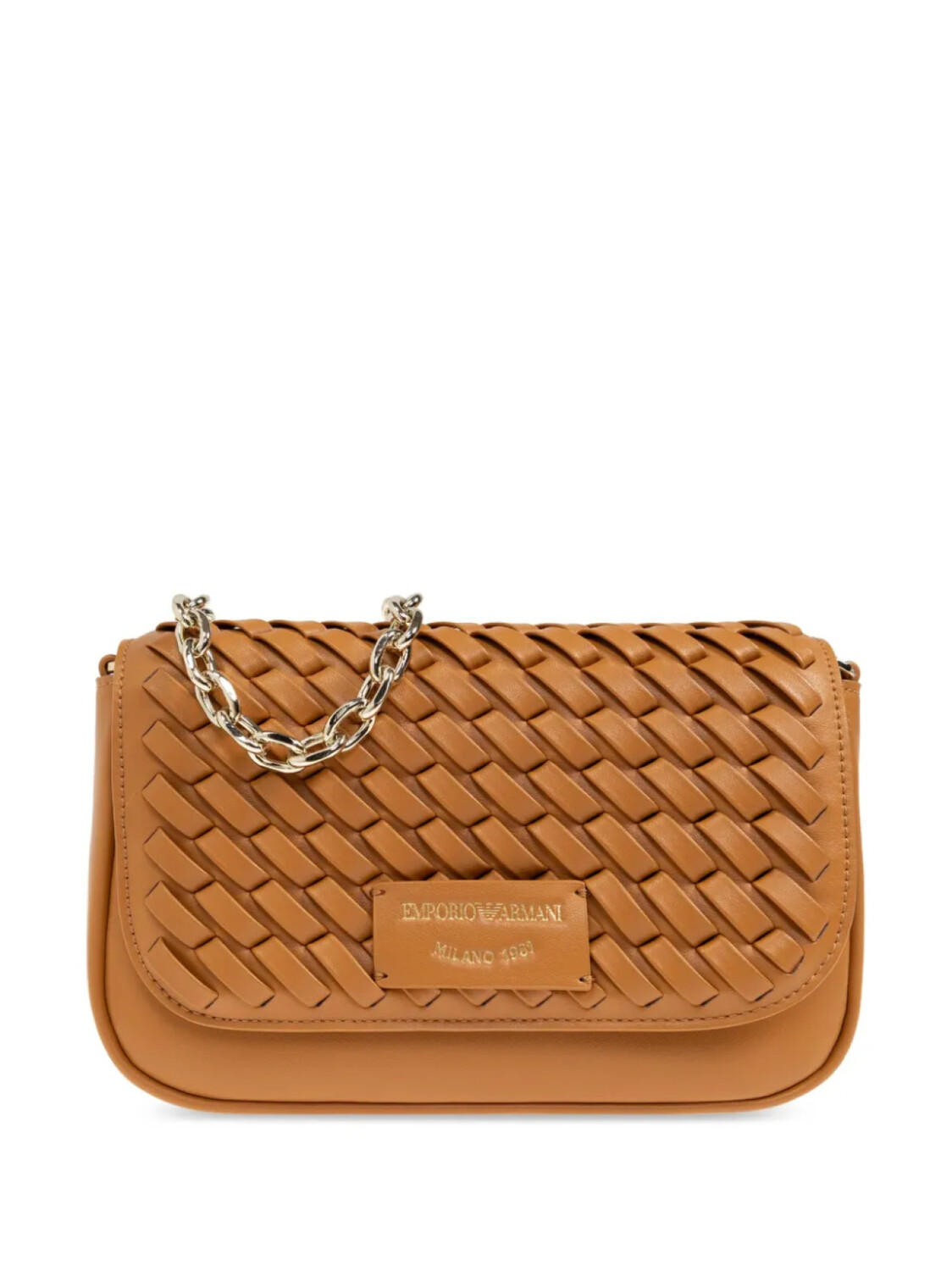 

Сумка с нашивкой-логотипом Emporio Armani, нейтральный