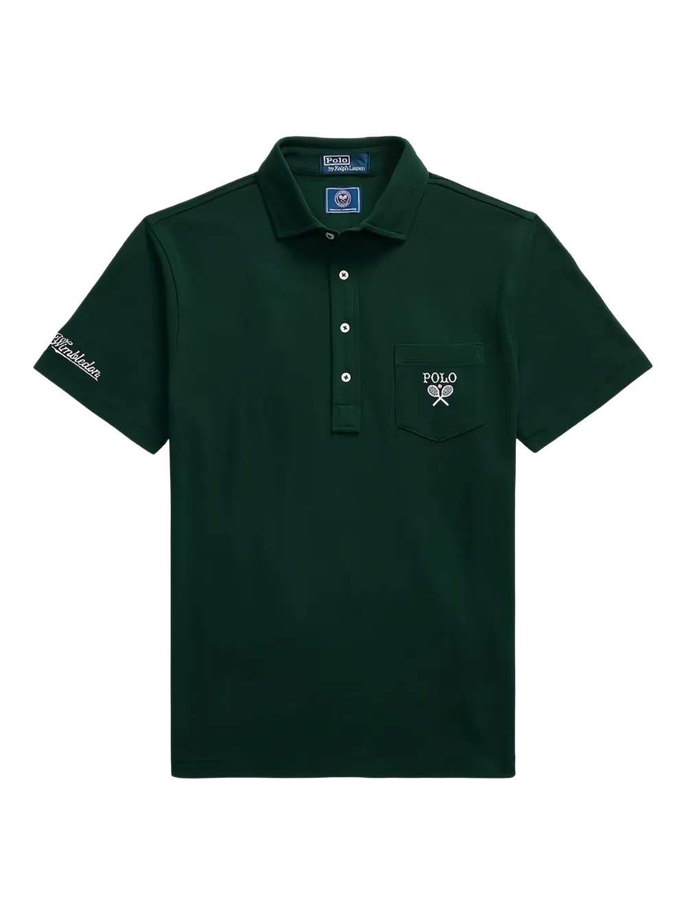 

Рубашка поло Tennis Crest Polo Ralph Lauren, зеленый