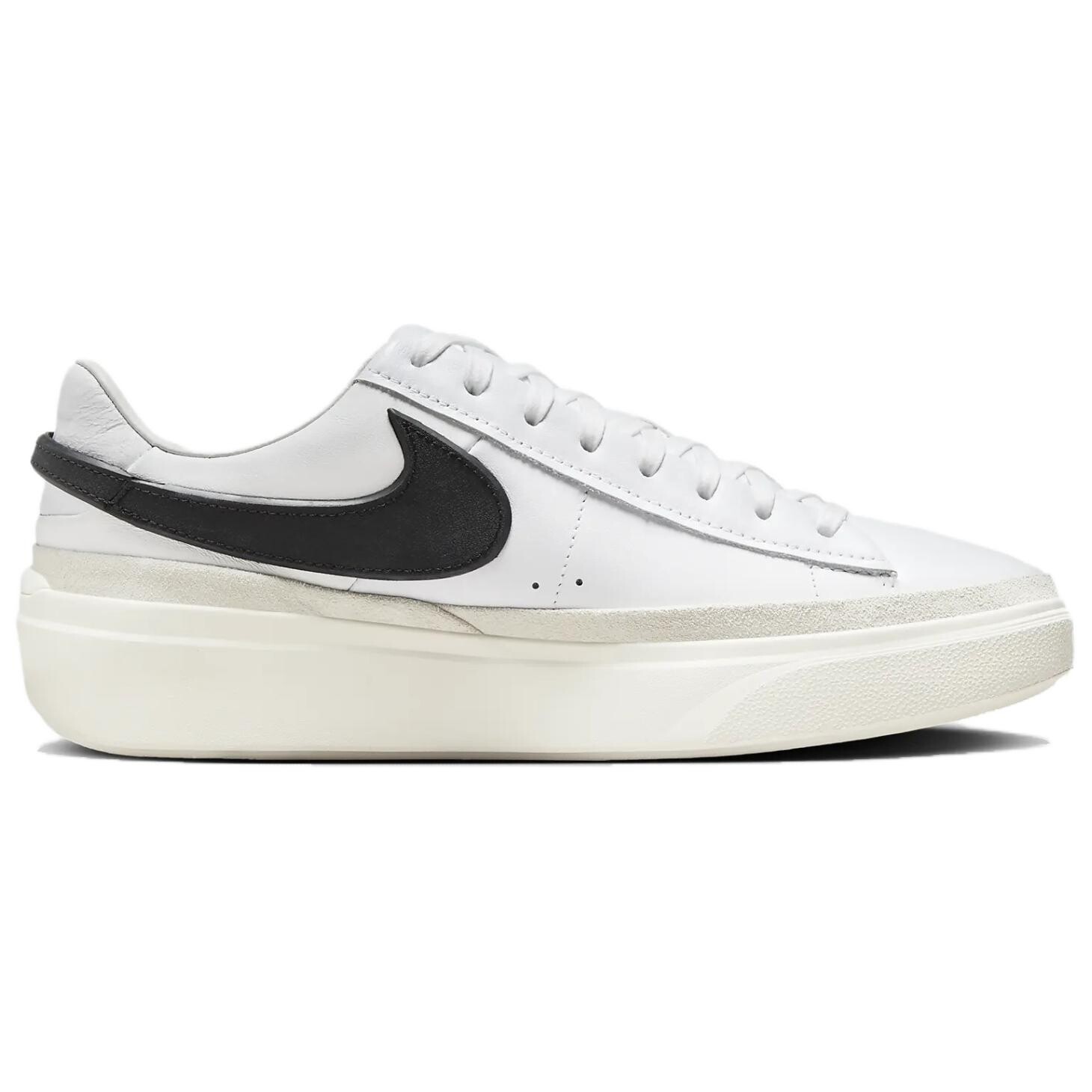 Кроссовки Nike Blazer Lifestyle Shoes Men Low-top White/black, белый/черный — фото 2