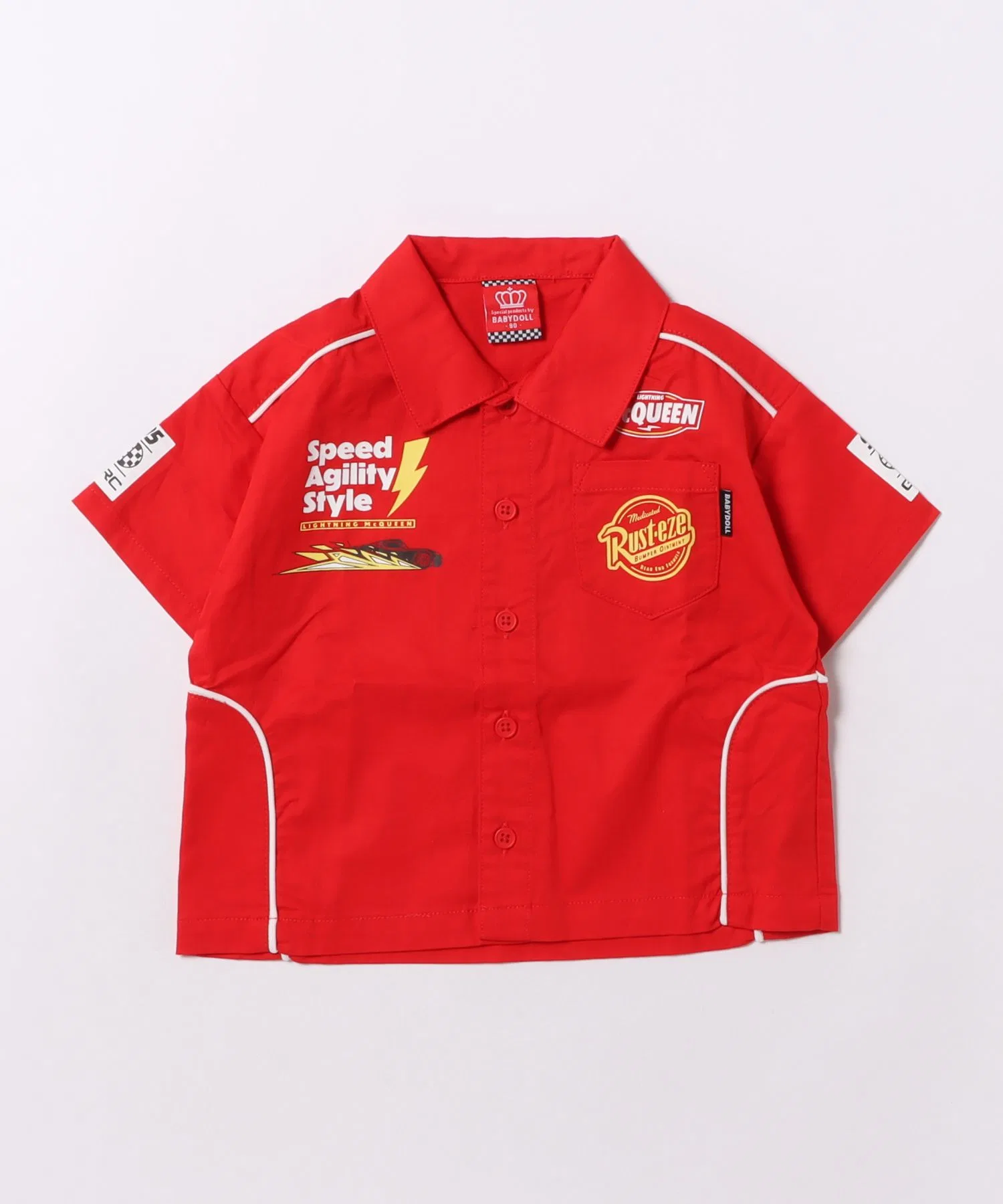 Детская рубашка Disney Cars с принтом — фото 2